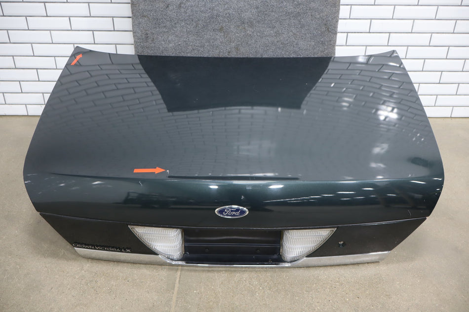 2003-2011 Ford Crown Victoria LX Decklid/Tailgate aspen Green P5