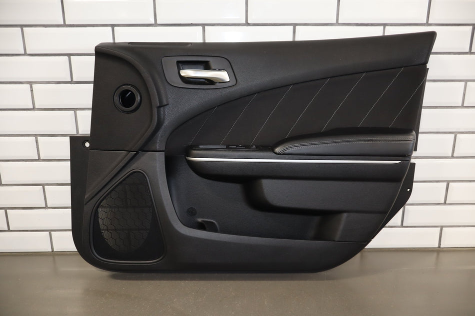 15-23 Dodge Charger Scat Pack Right Front Interior Trim Panel Black X9 Cloth