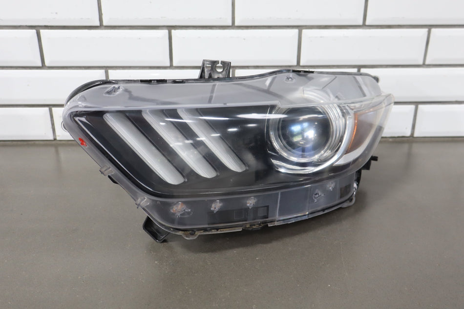 2015-2017 Ford Mustang GT Left LH Driver Xenon HID Headlamp FR3Z13008K (Repair)
