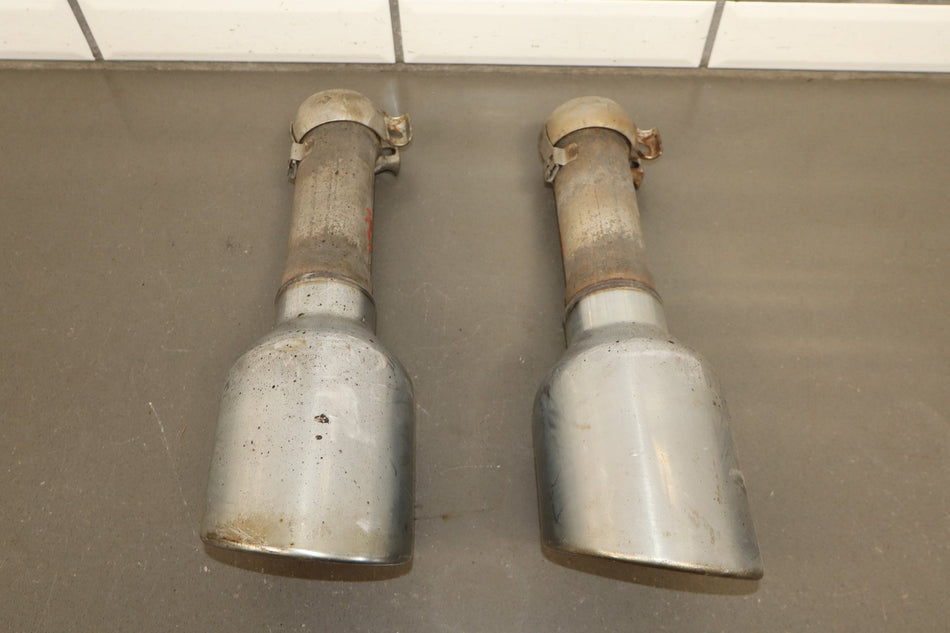19-24 Ram 1500 (DT) Chrome Exhaust Tips Pair Left Right