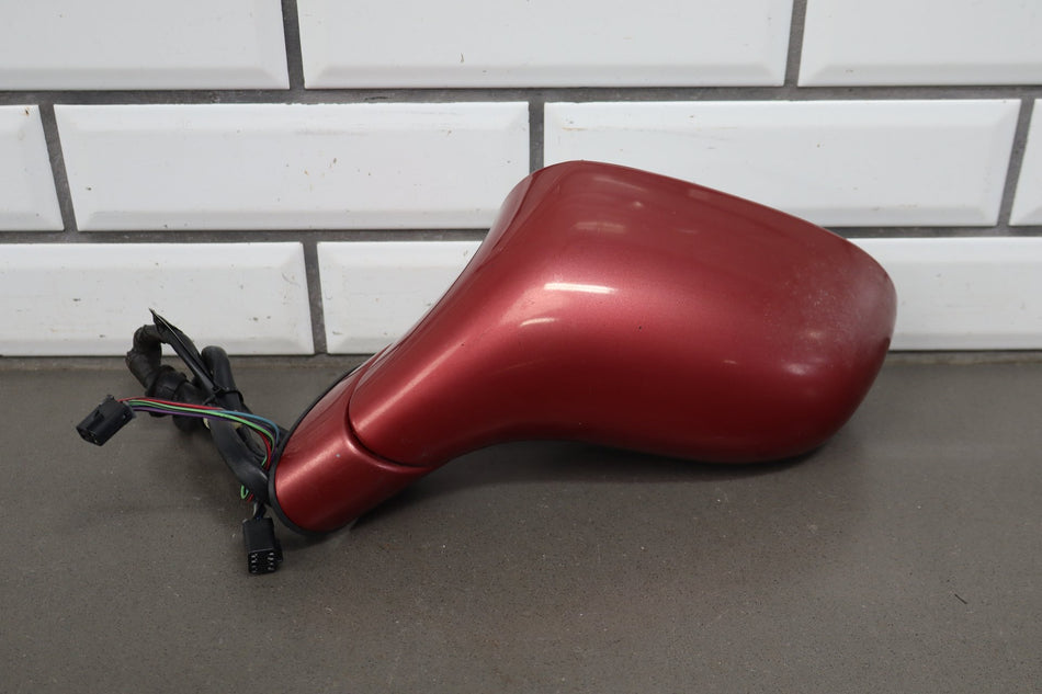 1997-2002 Chevrolet Corvette Left Door Mirror Magnetic Red 86 10416057