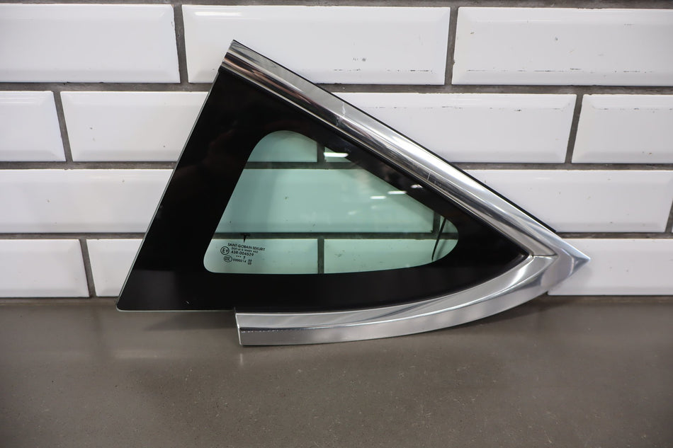 2019 Tesla Model 3 Left Quarter Window OEM