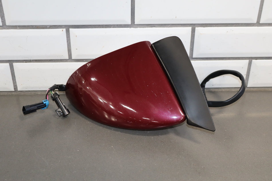 1988-1996 Chevrolet Corvette Right Door Mirror Ruby Red 68 10273680