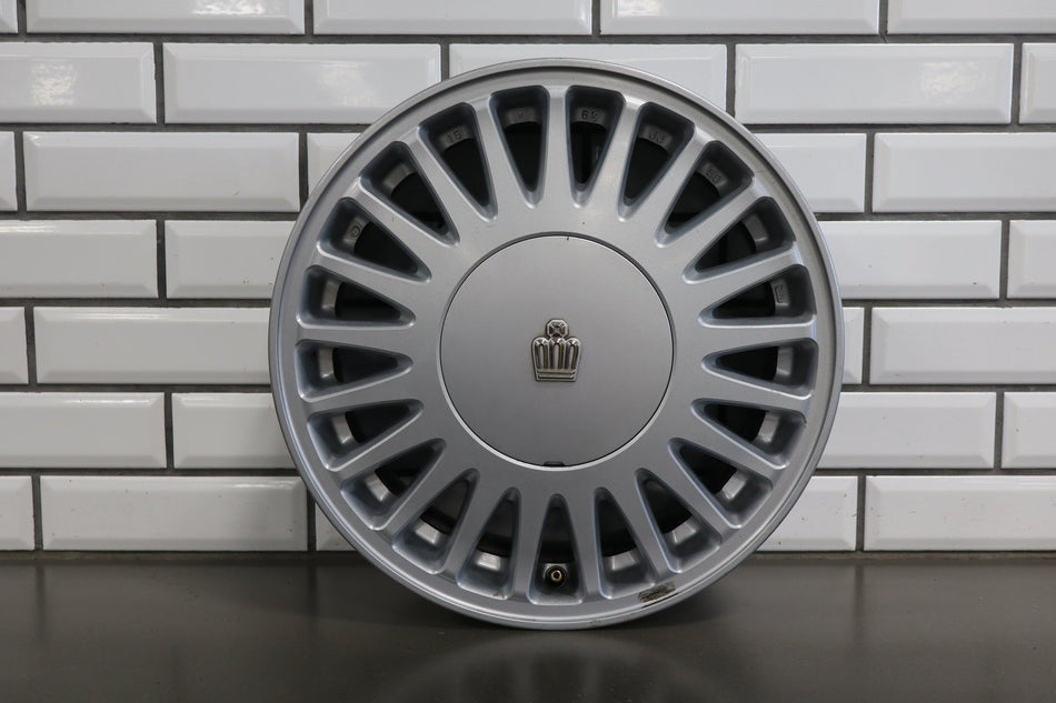 1995-1999 Toyota Crown Alloy Wheel 15x6.5 21 Spoke Silver OEM JZS151