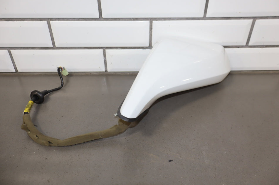2010-2015 Chevrolet Camaro Left Door Mirror White GAZ 22762494