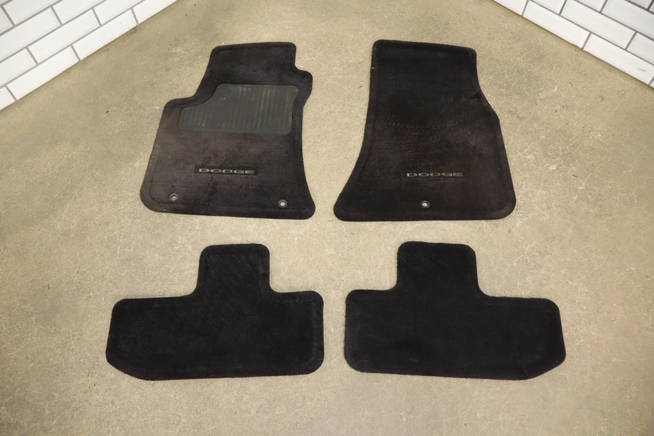 2015-23 Dodge Challenger Cloth Floor Mat Set 4pc OEM