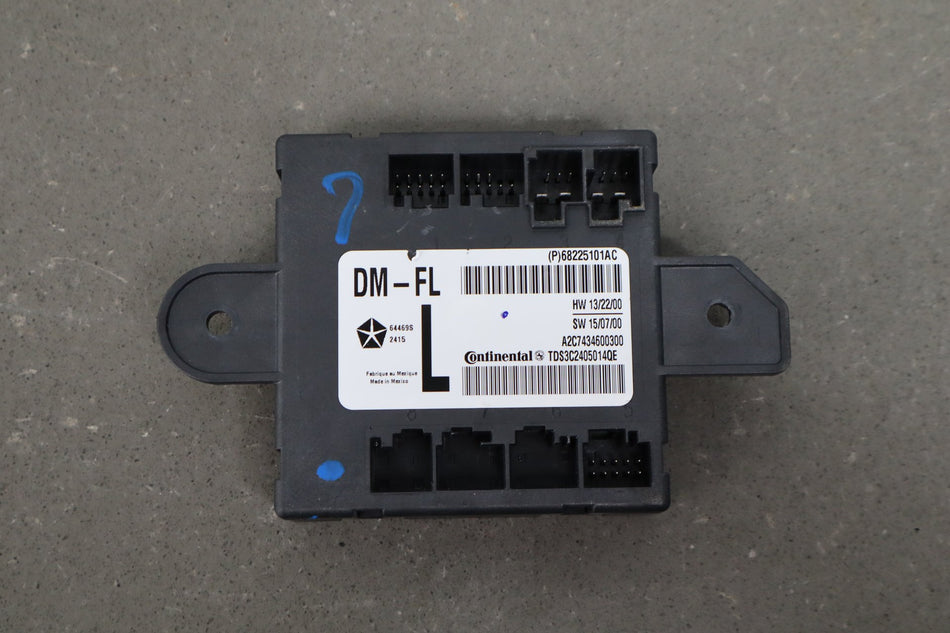 2016 Ram 1500 Left Front Door Control Module