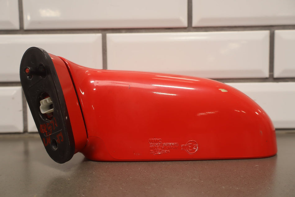 1991-1996 Dodge Stealth Left Door Mirror Firestorm Red R38