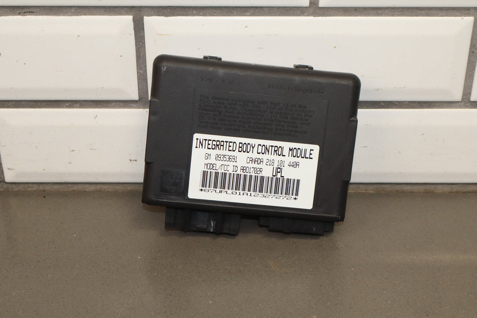 98-02 Pontiac Firebird Body Control Module Keyless OEM