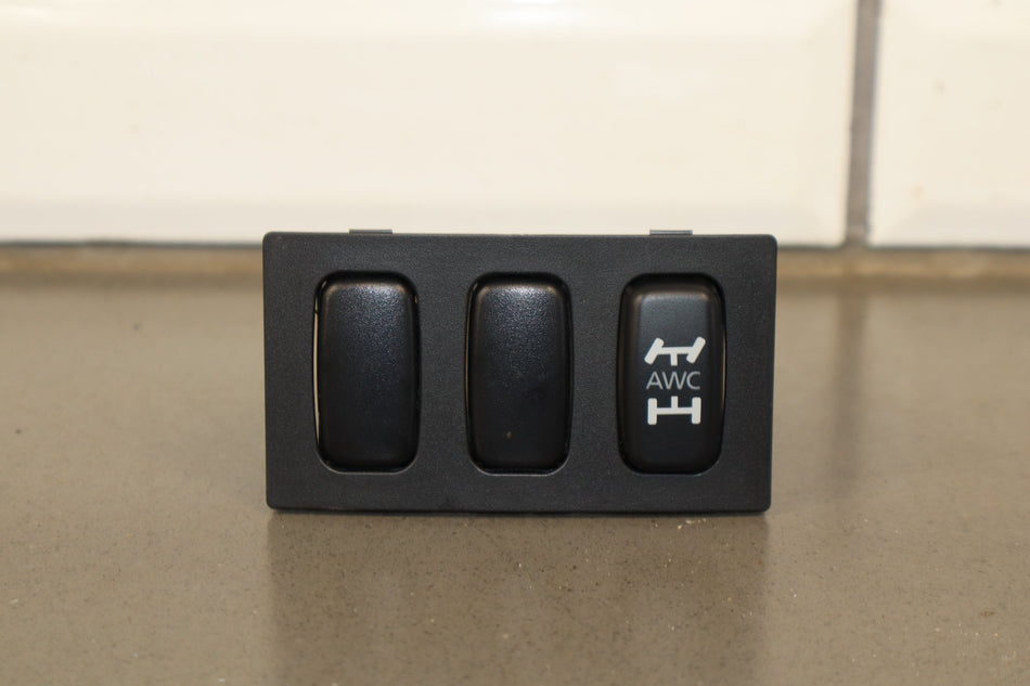 08-15 Mitsubishi Lancer Evo X AWC Console Mode Switch Panel