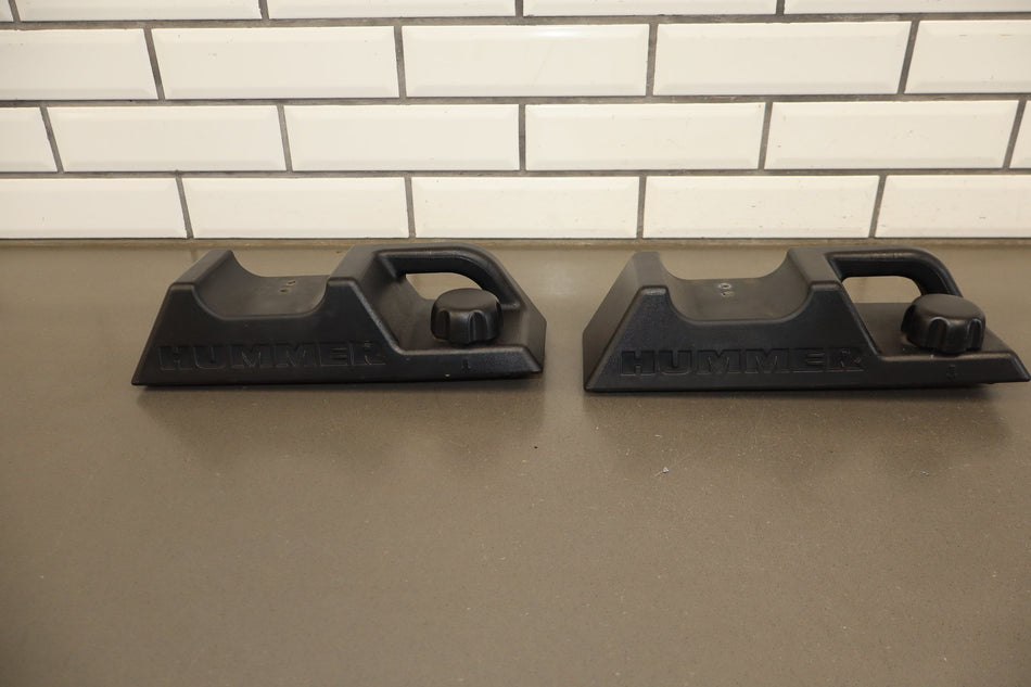 2003-2009 Hummer H2 Luggage Rack End Caps Set (4)