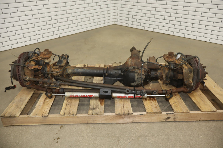 2005-2007 Ford F-250 F-350 Super Duty Front Axle Assembly Dana 60 3.73 OEM