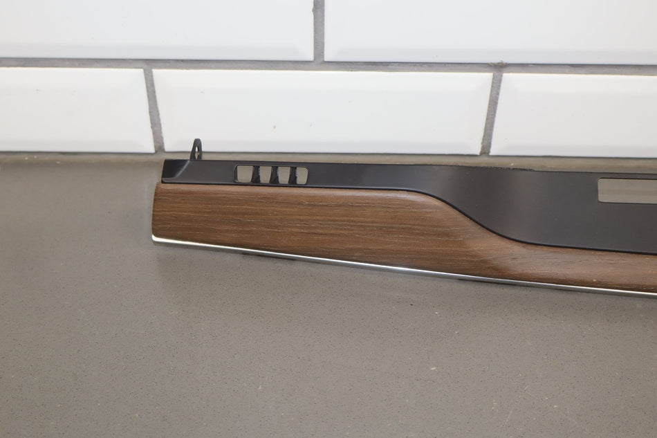 2022-2026 Tesla Model S Woodgrain Dash Trim Piece OEM