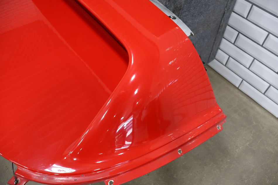 92-95 Dodge Viper RT/10 OEM Rear Window Surround Bulkhead Panel Red