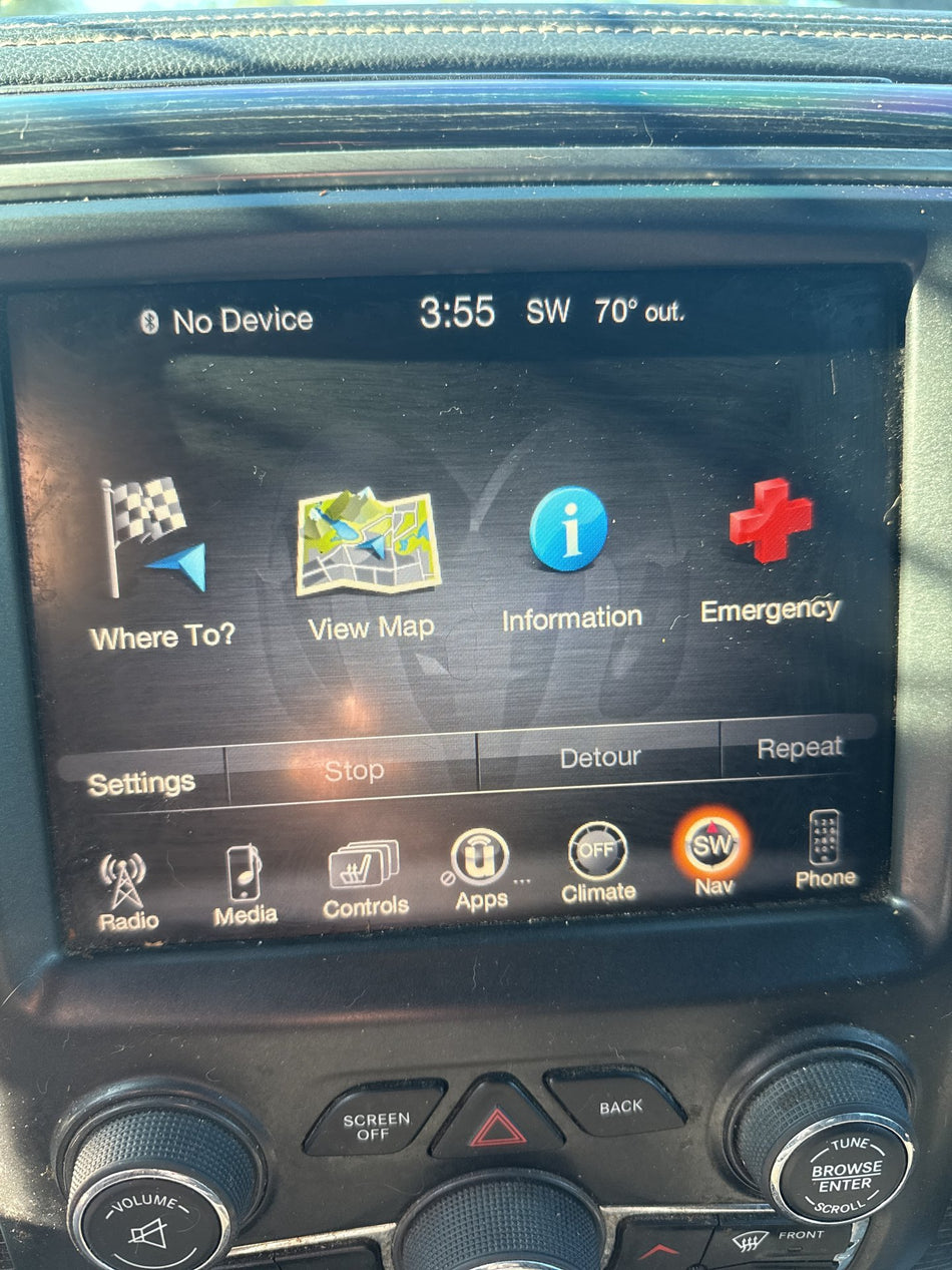13-18 Ram 1500 8.4 Uconnect Touchscreen Radio Display OEM VP4