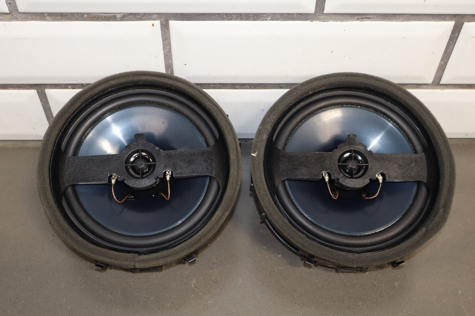 08-15 Mitsubishi EVO X Rockford Fosgate Speaker Set OEM 6pc Tested Good