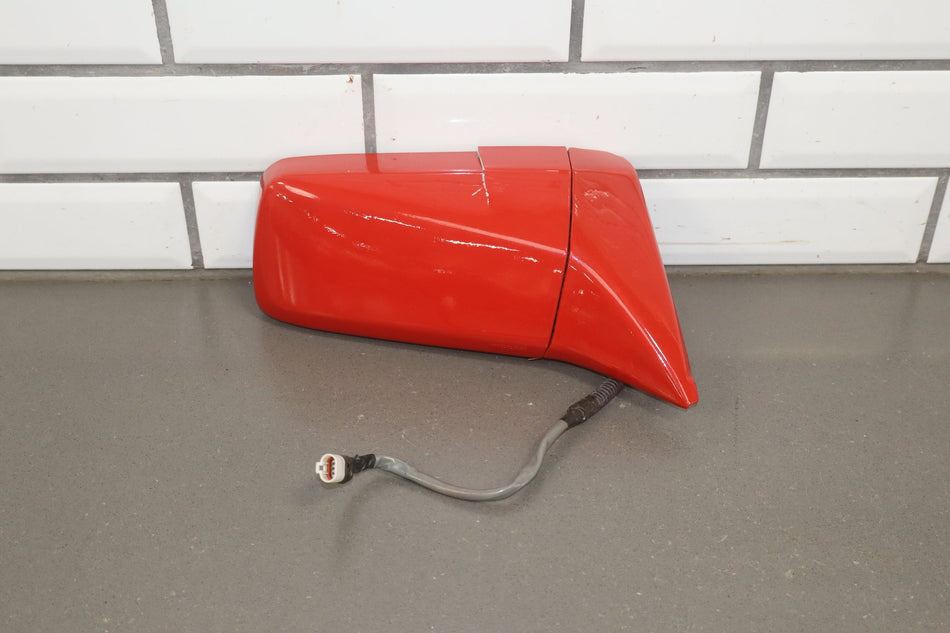 1986 Nissan 300ZX Right Door Mirror Hot Red 526