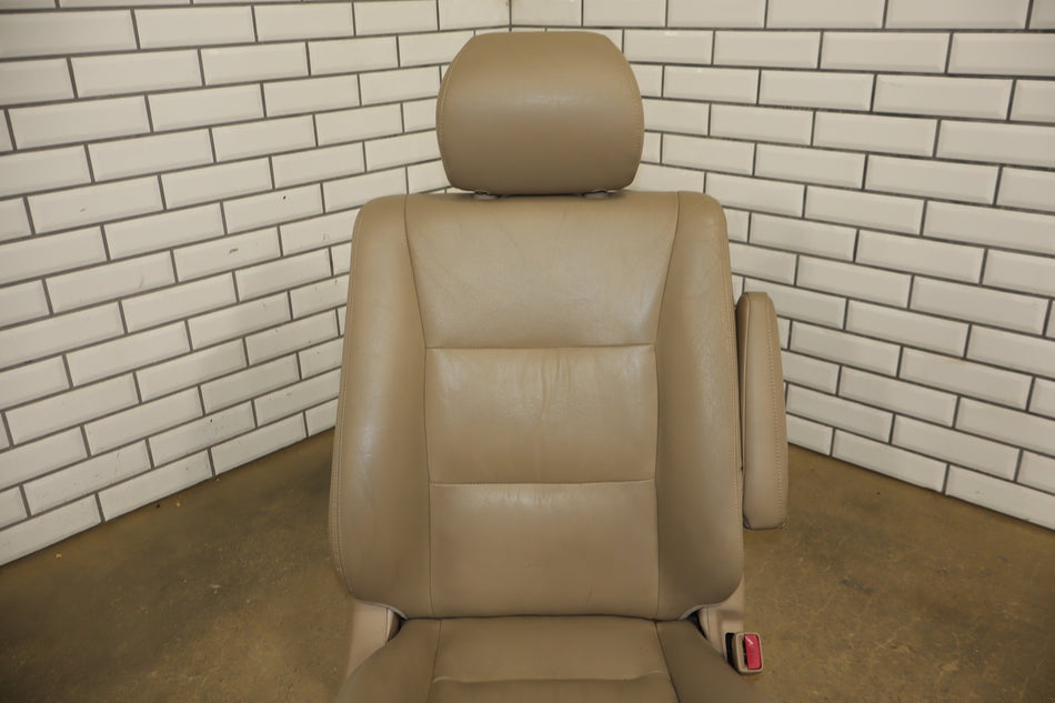 1998-2002 Toyota Land Cruiser Right Front Seat Leather Oak 40