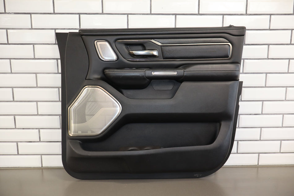 2020 Ram 1500 Right Front Door Trim Panel Black X9