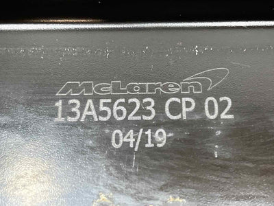 16-20 McLaren 570S Rear Center Tail Finish Panel Support Bracket OEM (13A5623CP) - J & J Auto Wrecking