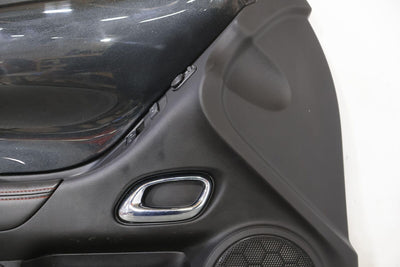 12-15 Chevy Camaro ZL1 Left LH Interior Door Trim Panel (Black/Red Stitch ANF)