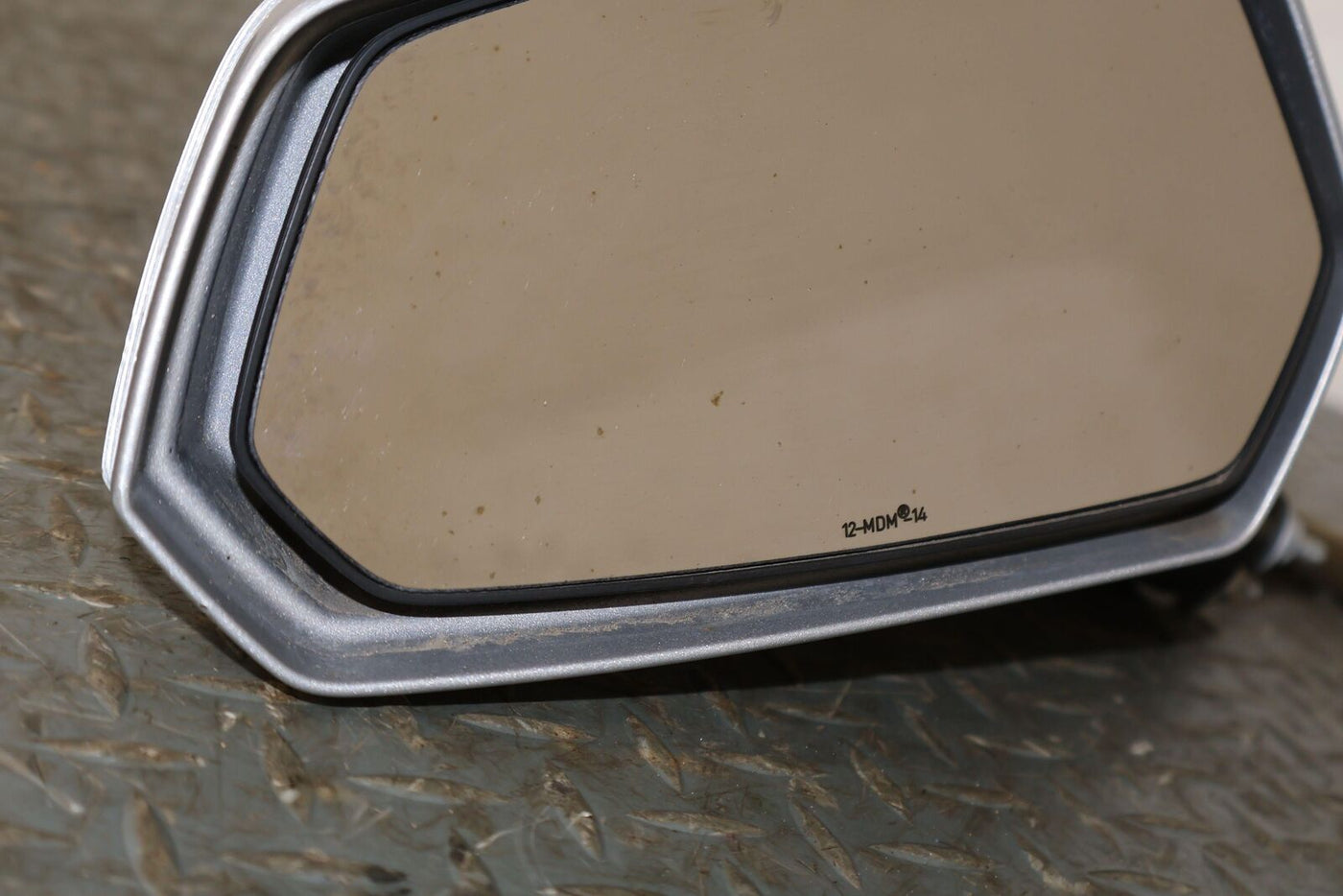 10-15 Chevy Camaro Left LH Driver Power Door Mirror (Silver Ice GAN) Tested