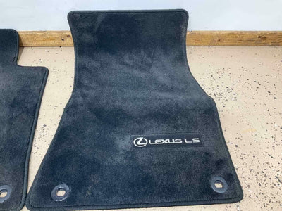 2013-2017 Lexus LS460L Cloth OEM Floor Mat Set (Black)
