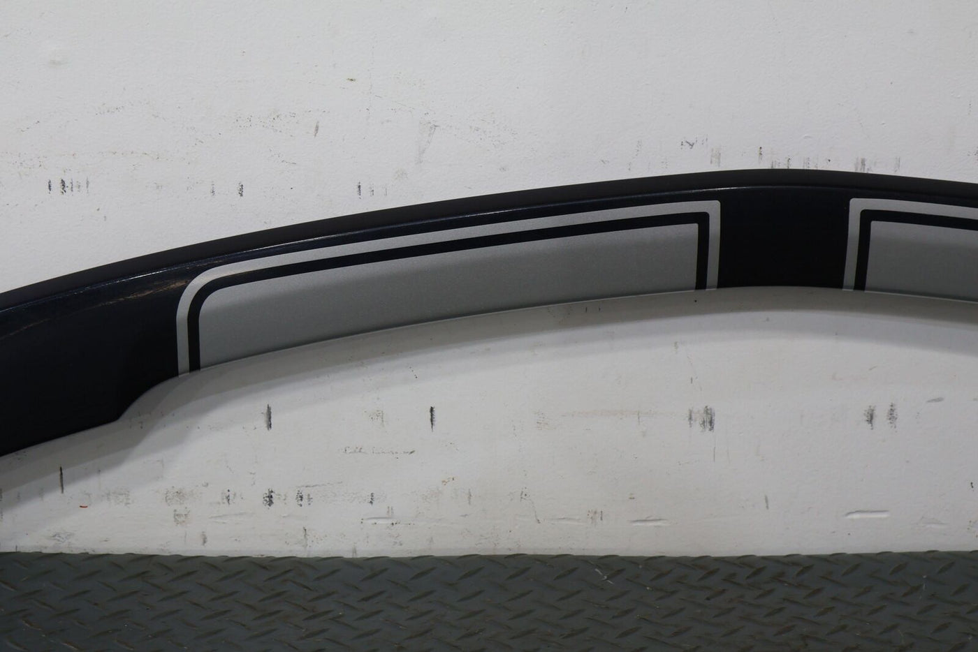 2013 Chevy Camaro SS OEM Rear Spoiler (Blue Ray GXH/Silver Stripes) Opt. D80