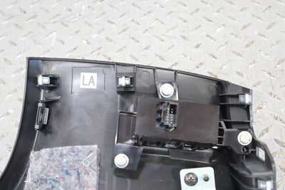 16-20 Infiniti Q50 Left Driver Knee Pad Bolster Panel W/ Switches (Black G)