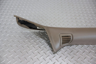 04-09 Cadillac XLR Left & Right Pair Interior A Pillar Trim Panels (Shale 15i)