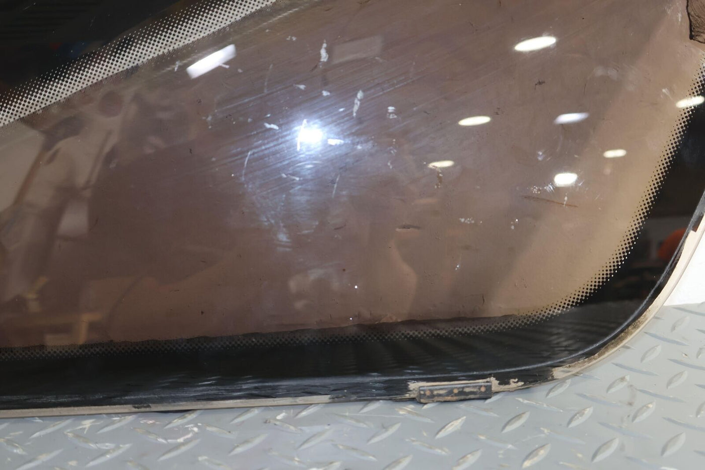 86.5-92 Toyota Supra MK3 Right RH Rear Quarter Glass Window (Self Tint) OEM