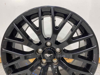 15-21 Mustang 19x9 & 19x9.5 20 Spoke Wheels Set X4 Painted Black Minor Marks