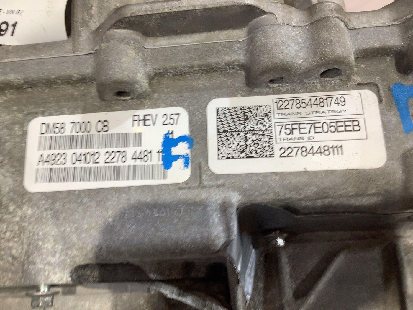 13-15 Ford C-Max Hybrid Automatic Transmission (102K Miles) Unable To Test