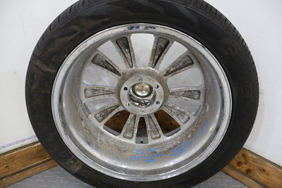 99-02 GMC Yukon Falken 22x9.5 Set of 4 Wheels W/ Tires (Lt. Bend / Weld Repair)