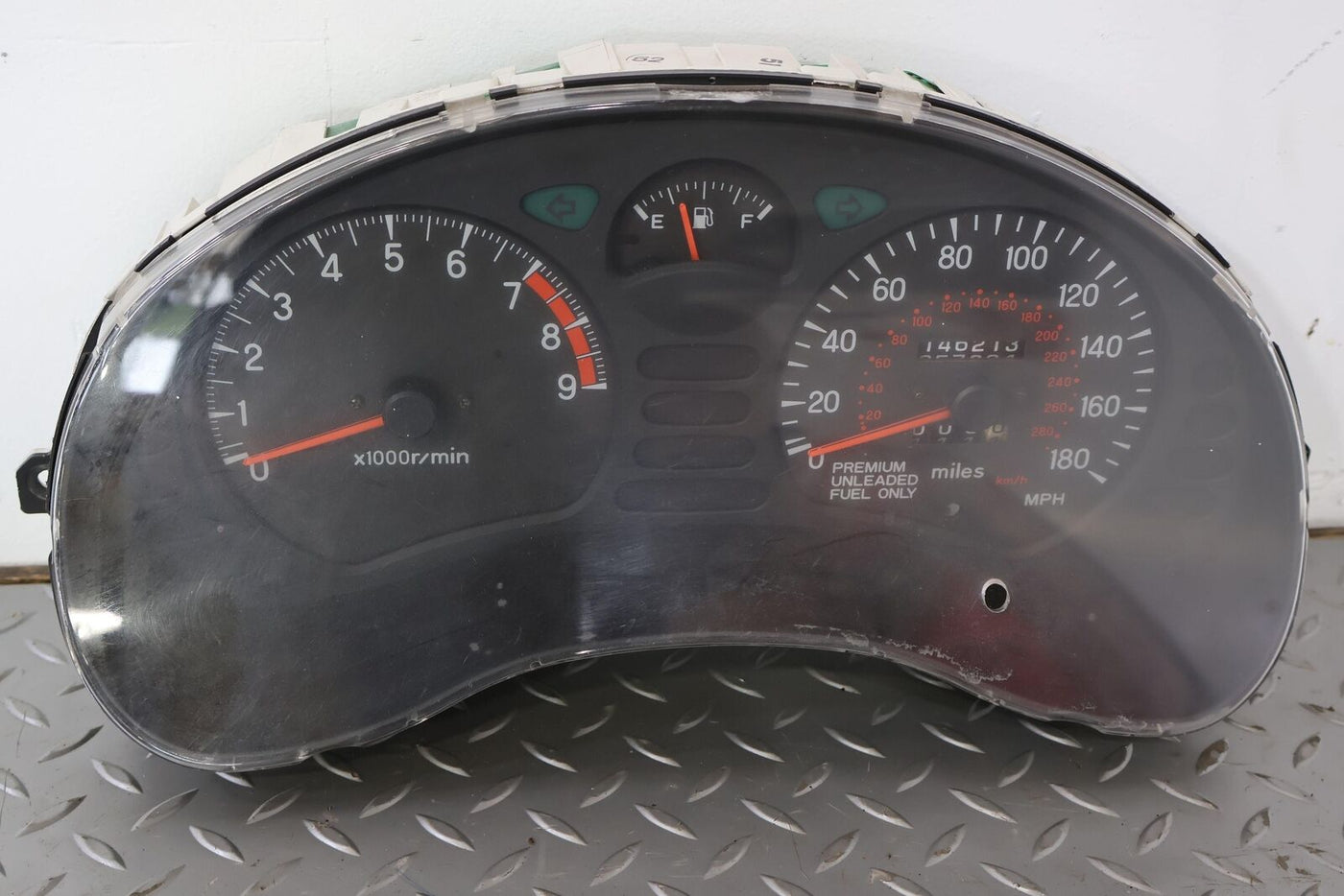 91-92 Mitsubishi 3000GT VR4 AWD 180MPH Speedometer Cluster (Tested 
