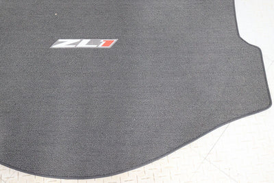 10-15 Chevy Camaro ZL1 Cloth Floor Mats Set Of 5 (Black ANF) W/ Trunk Mat