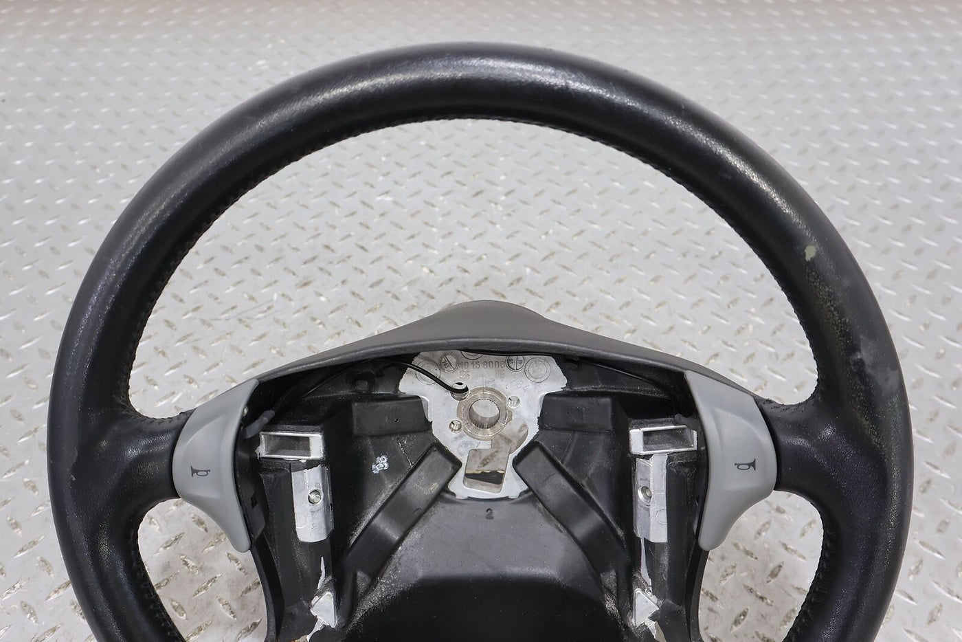 90-93 Chevy C4 Corvette OEM Leather Steering Wheel (Black 19i) Light Wear