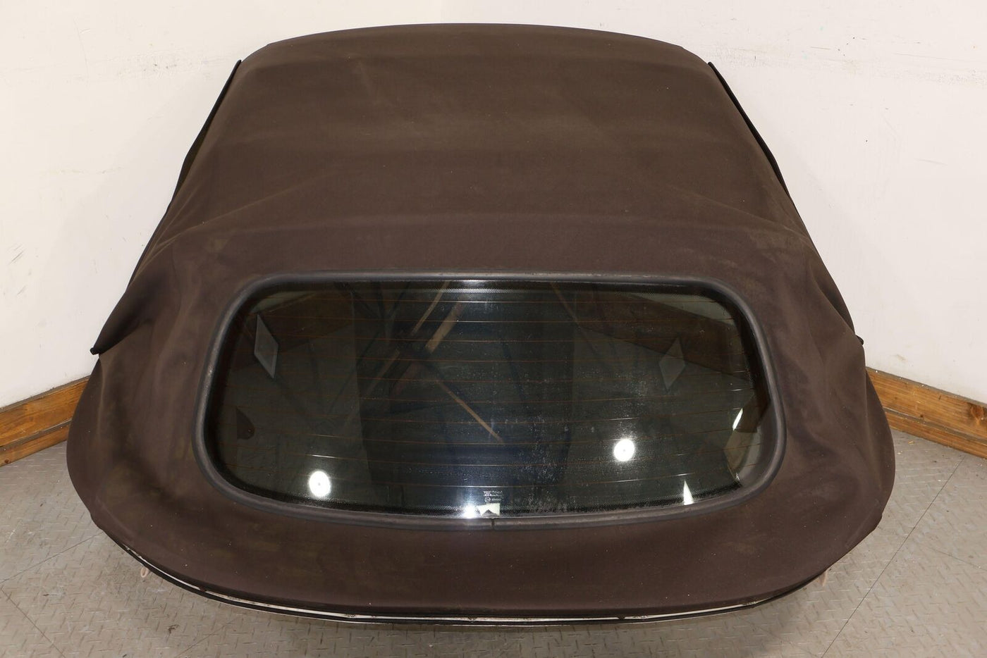 97-02 Jaguar XK8 OEM Convertible Roof Top W/ Heated Back Glass (Brown) Tested