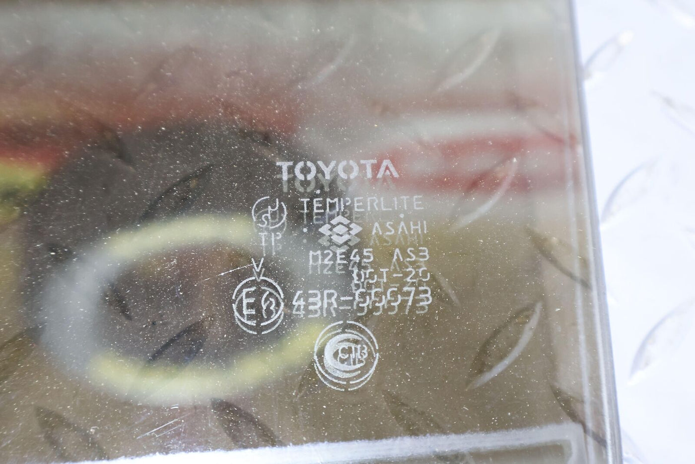 98-07 Toyota Land Cruiser Rear Left LH Door Window Glass (Bronze Tint) OEM