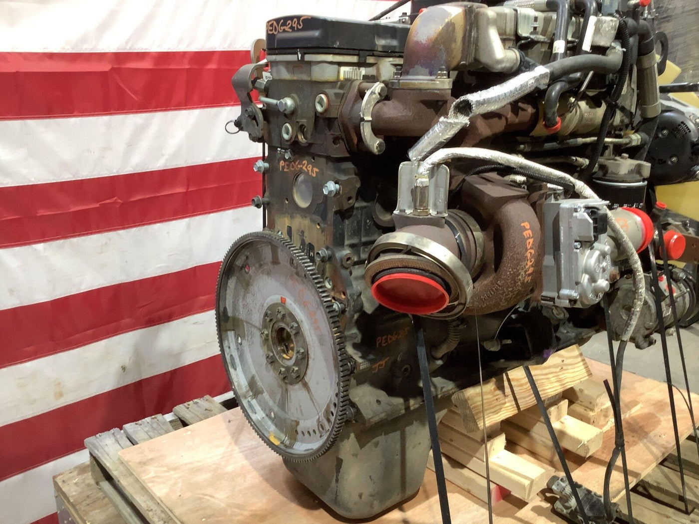 13-18 Ram 2500 6.7L Cummins Turbo Diesel Engine Liftout (Unable To Test) 140K