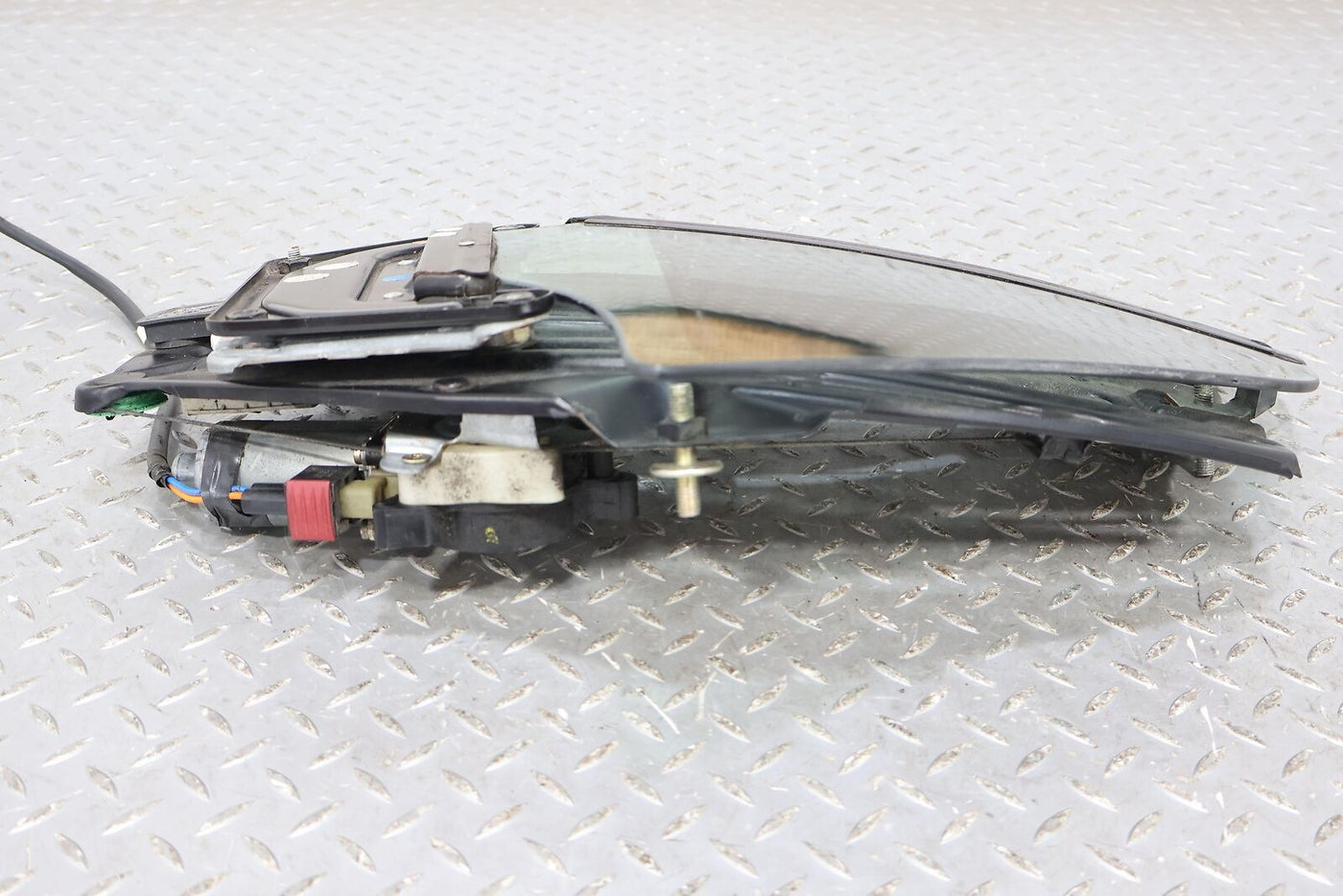 97-04 Jaguar XK8 Convertible Left LH Rear Window Glass W/ Regulator&Motor Tested