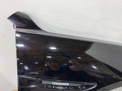 17-20 Jaguar XE R-Sport Right RH Passenger Front Fender (Black Cherry 1AE)