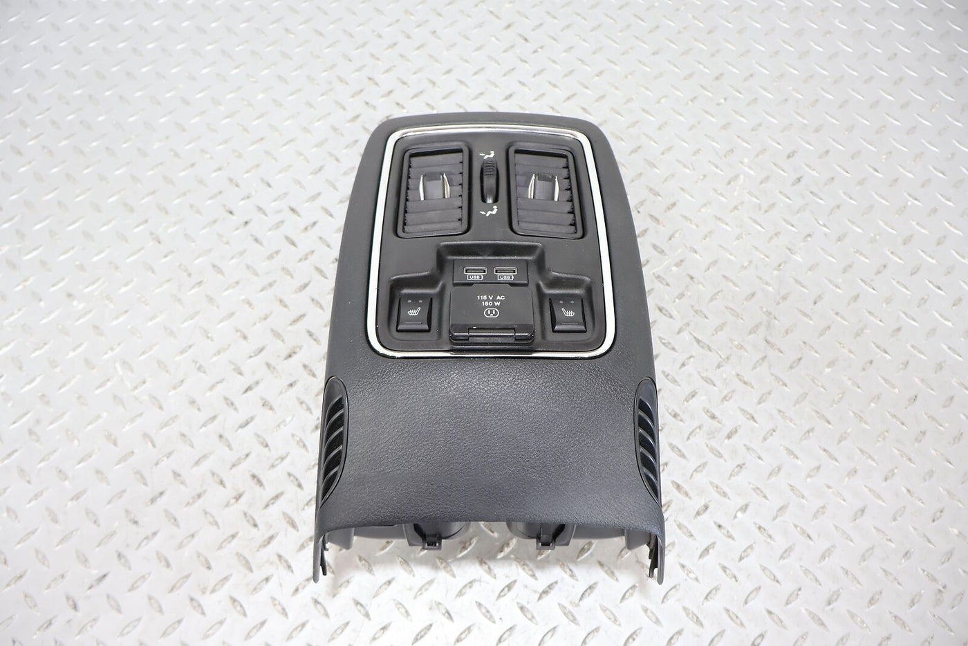 14-17 Jeep Grand Cherokee SRT8 Floor Console Rear Trim Panel (Black DZX9)