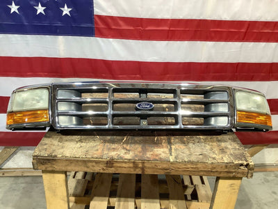 92-96 Ford F150/250/Bronco Header Panel (Lapis Metallic KE) See Notes