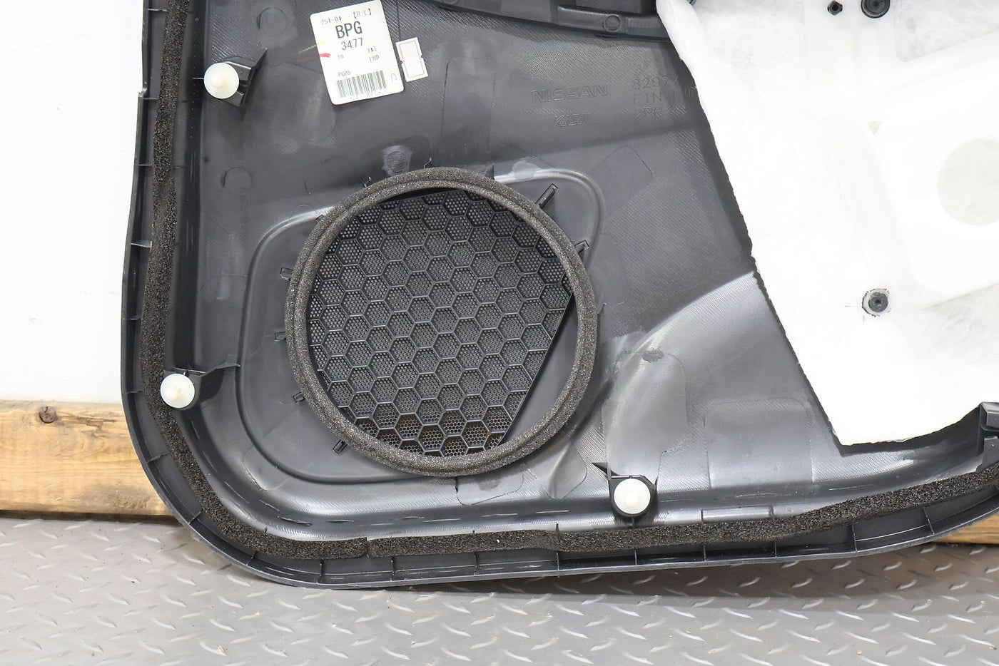 14-21 Infiniti Q50 Rear Left LH Driver Interior Door Trim Panel (Black G) Notes