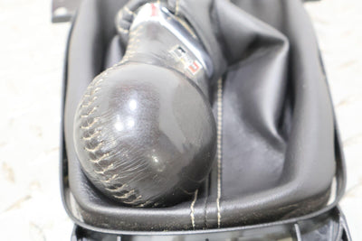 10-15 Chevy Camaro SS Leather Shift Boot &Hurst Shift Knob (Black AFM) Mild Wear