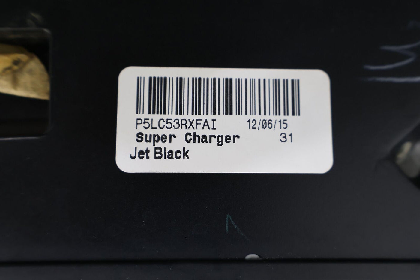 15-16 Dodge Challenger SRT Hellcat Rear OEM Spoiler (Matte Black) W/Camera