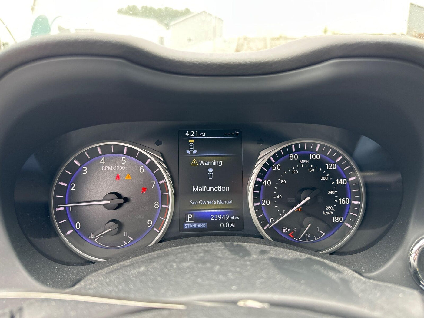 2017 Infiniti Q50 180MPH OME Speedometer Gauge Cluster (Tested) 3.0L Turbo