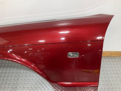 98-03 Jaguar XJ8 Left LH Driver Fender (Carnival Red CCG)Paint Defects See Notes
