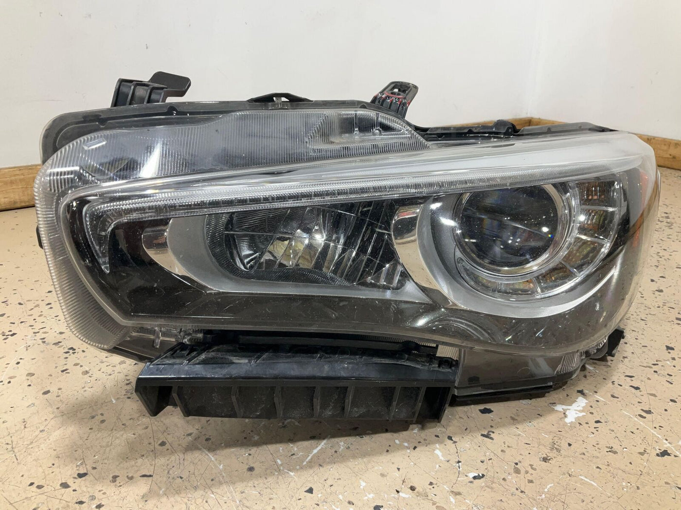 14 - 17 Infiniti Q50 Left LH Driver Headlight LED (NON-AFS) Tested See Notes